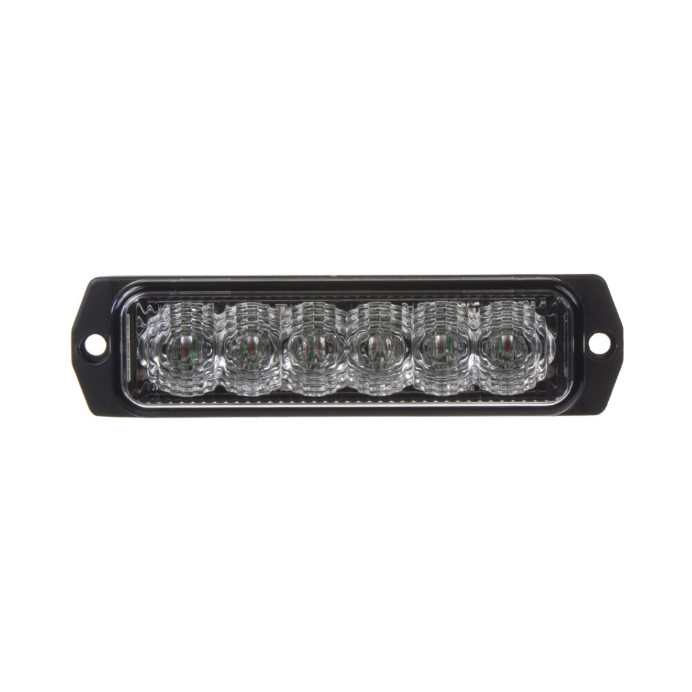 x SLIM výstražné LED svetlo vonkajšie, červené, 12-24V, ECE - energetický štítok