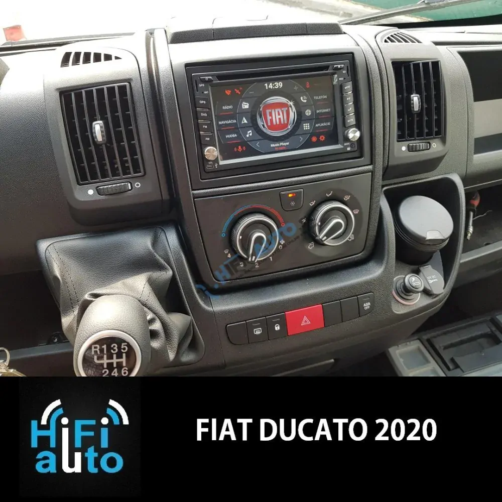 ANDROID 15 Fiat Ducato do 2022 autorádio