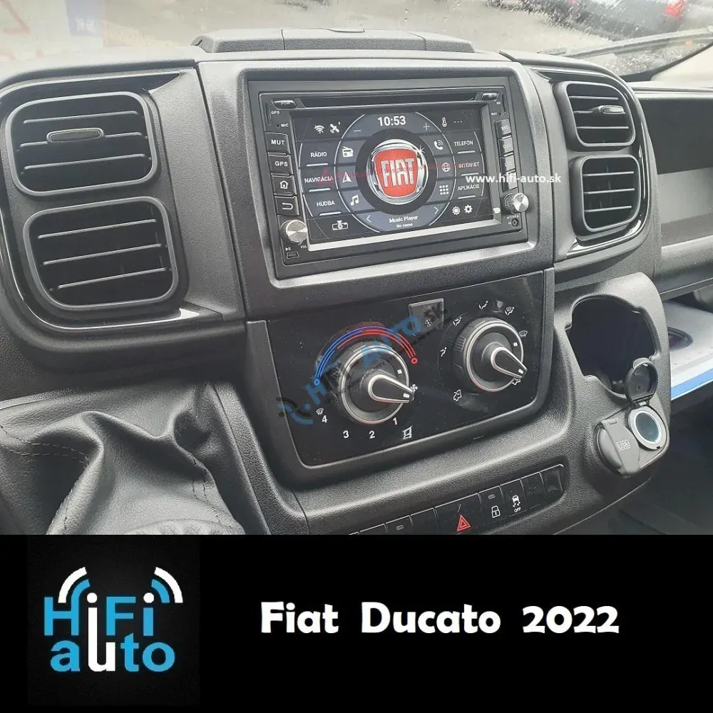 ANDROID 15 Fiat Ducato od 2022 autorádio
