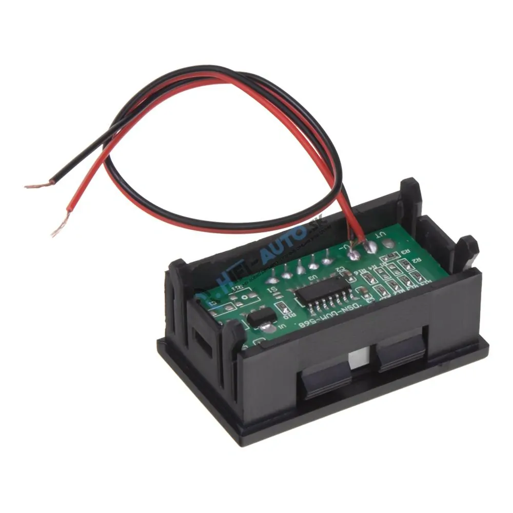 Digitálny voltmeter, zelený