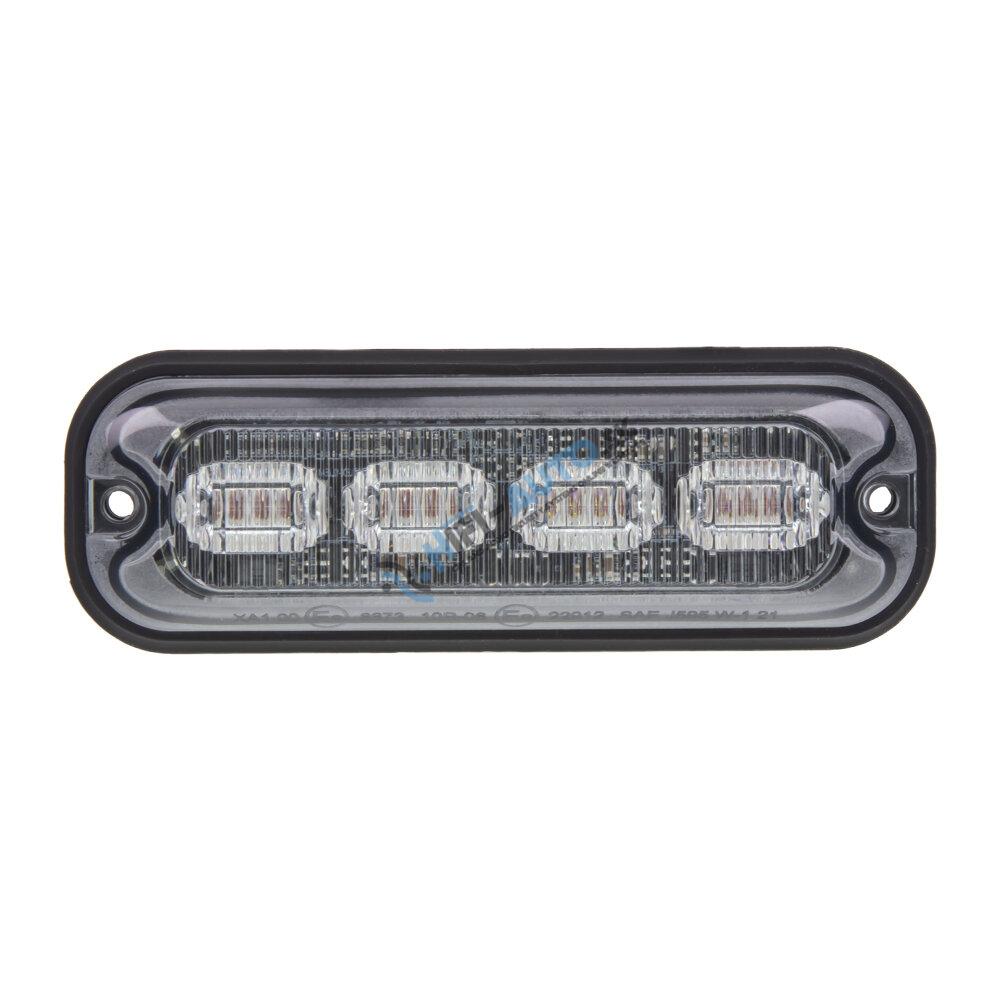 PREDATOR 4x4W LED, 12-24V, červený, ECE R10
