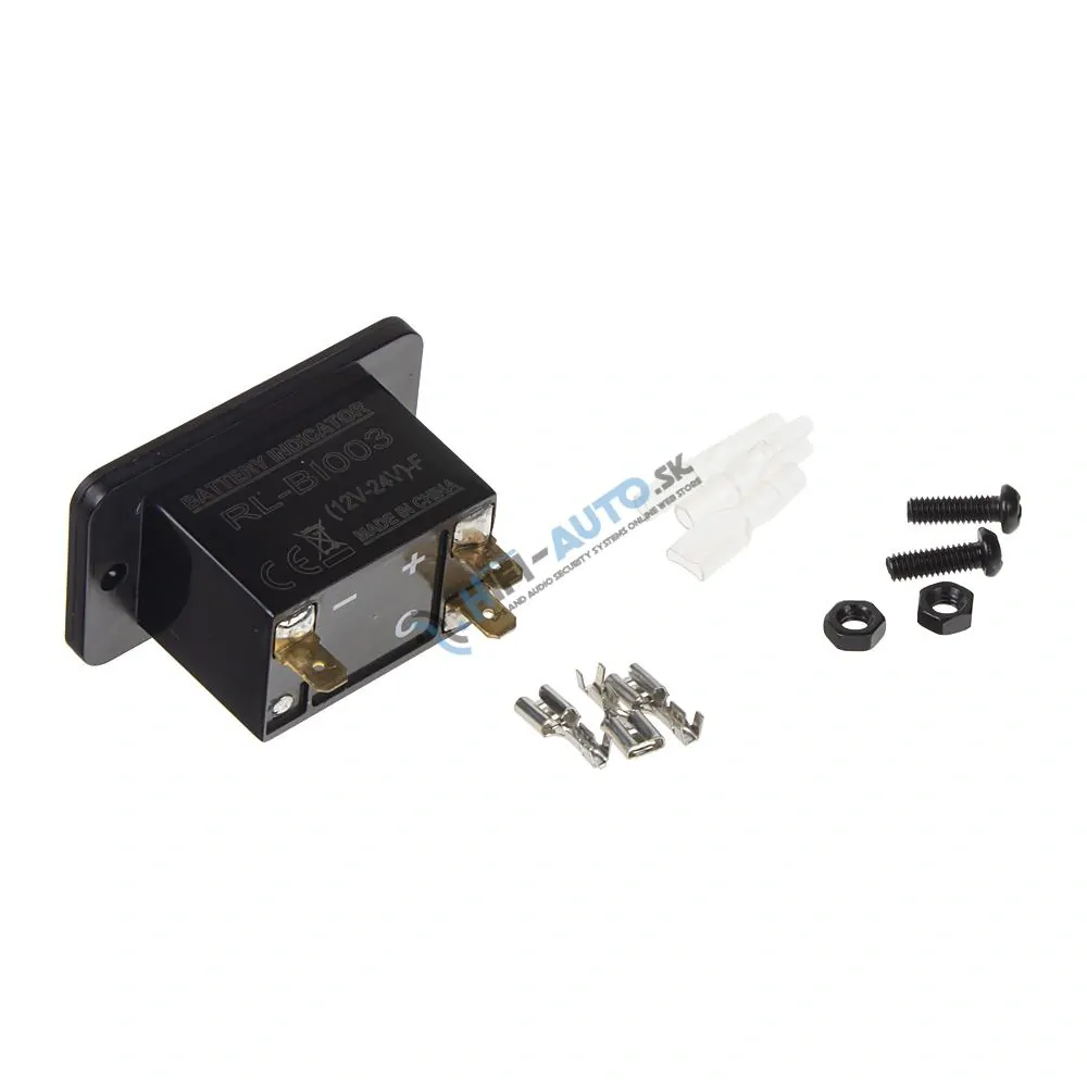 LED indikátor batérie 12-24V