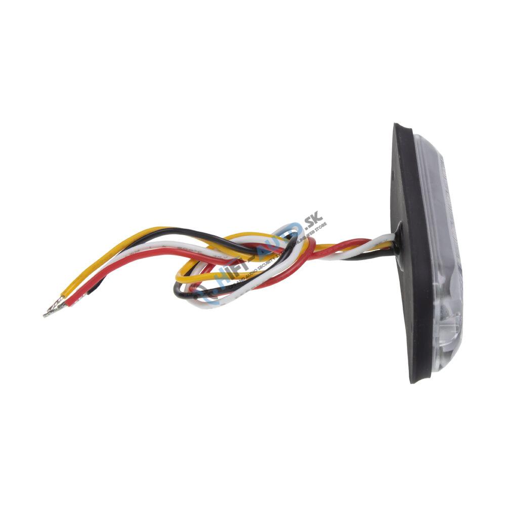 PREDATOR 4x4W LED, 12-24V, červeno-modrý, ECE R10