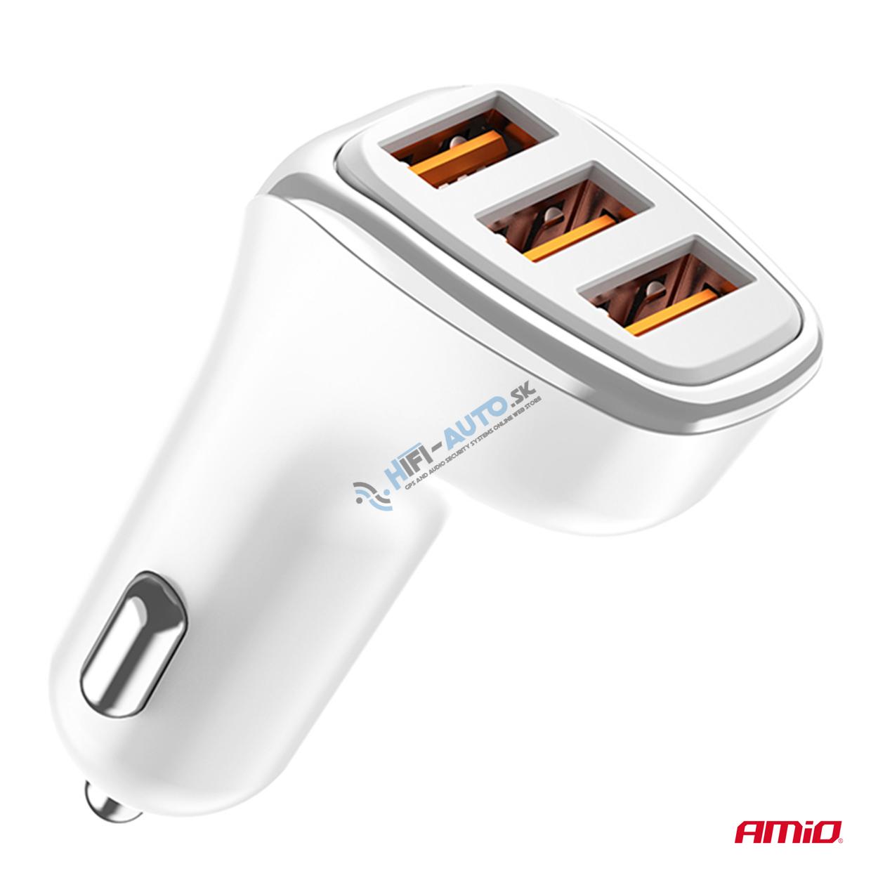 Autonabíjačka 3x USB-A 3.1A