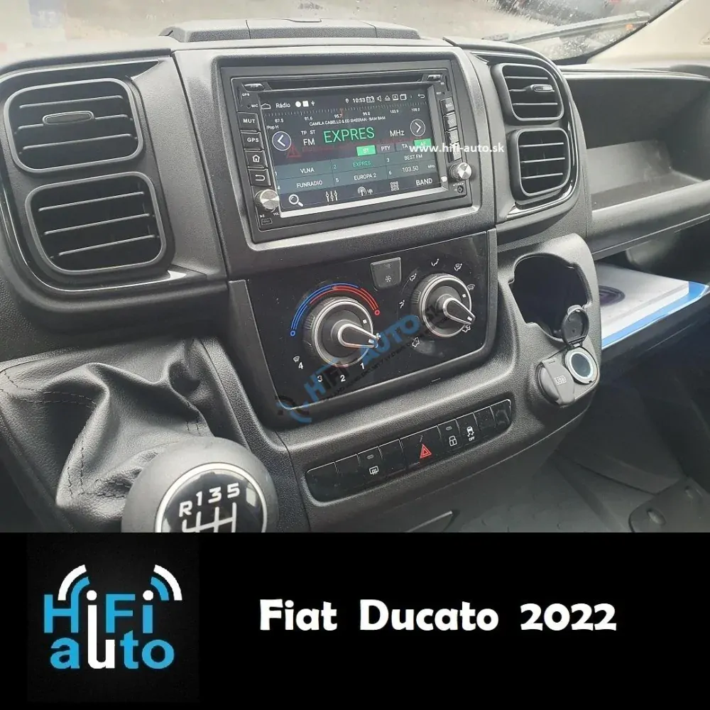 ANDROID 15 Fiat Ducato od 2022 autorádio