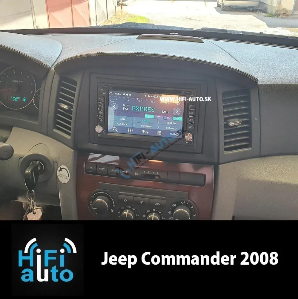 ANDROID 15 Jeep autorádio