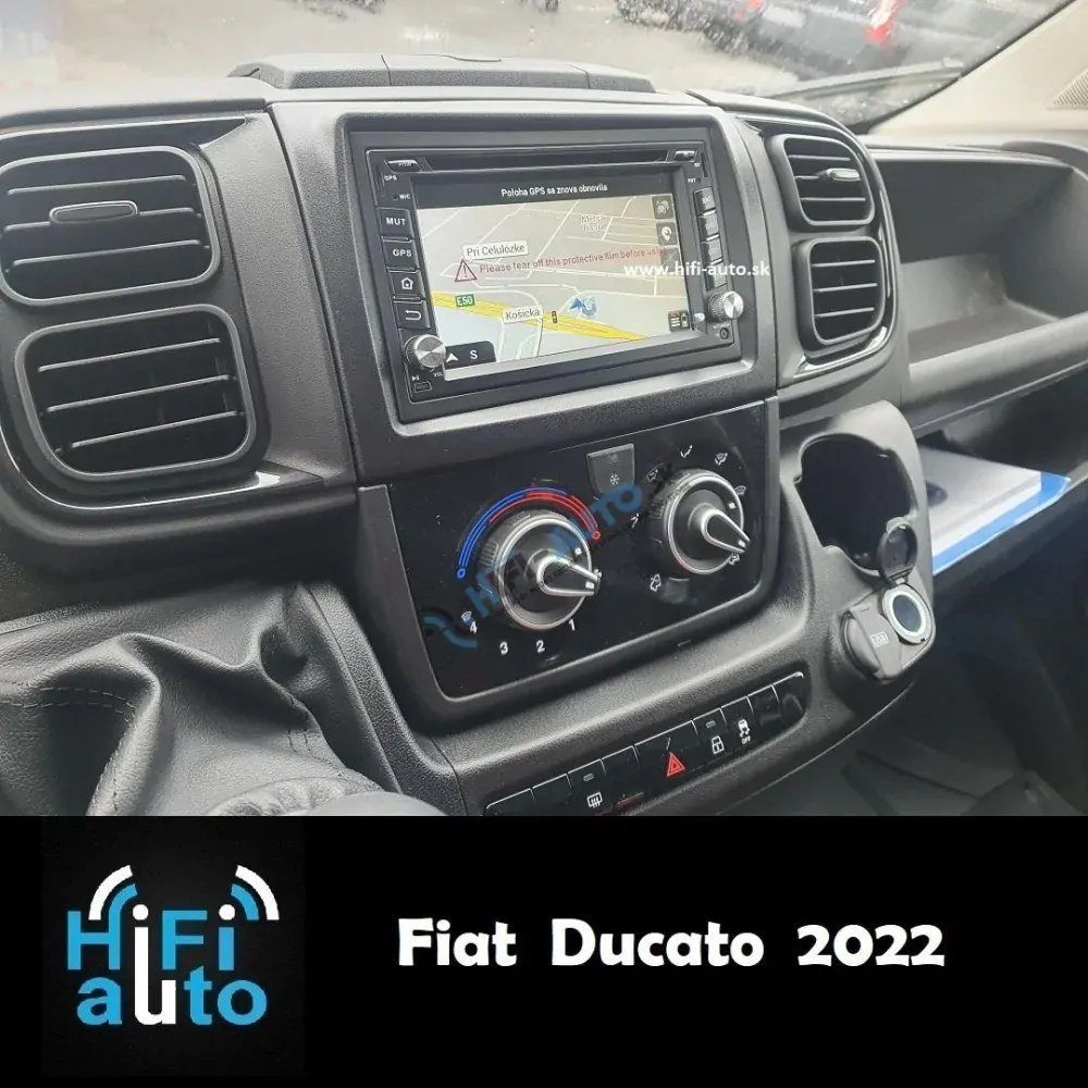 ANDROID 15 Fiat Ducato od 2022 autorádio