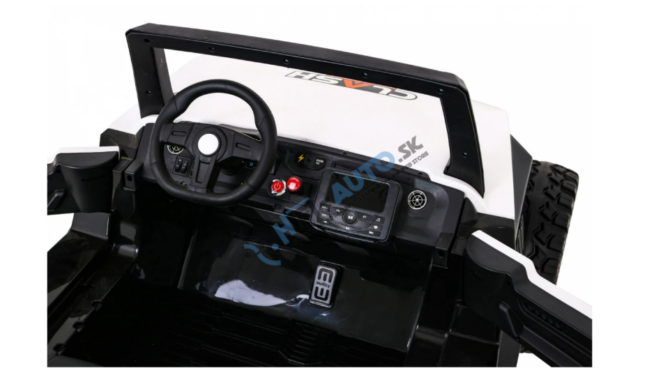Elektrické autíčko Buggy Clash 4x4 biele